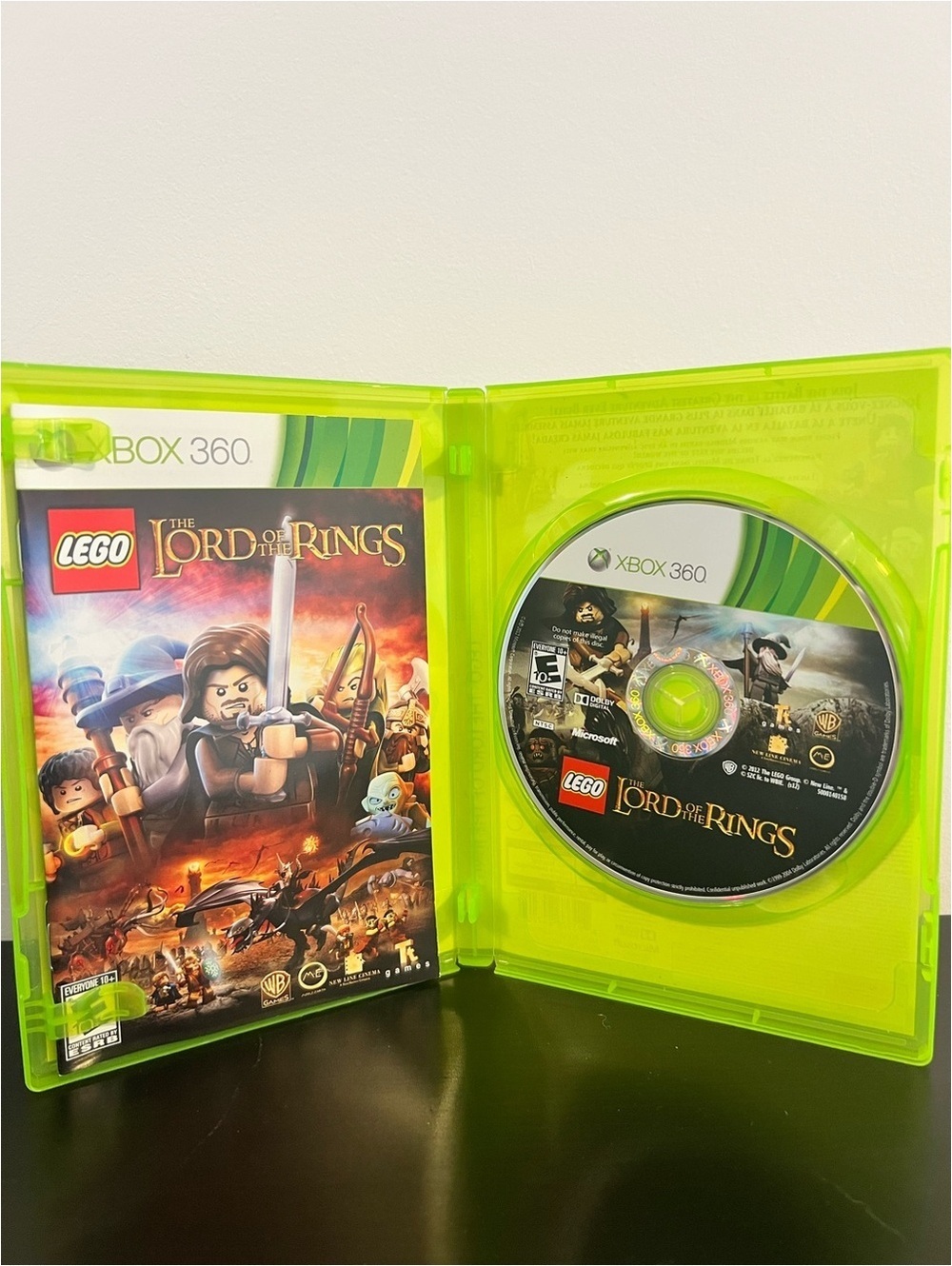 LEGO Lord of the Rings Xbox 360 Platinum Hits CIB Complete Tested - Picture 3 of 4